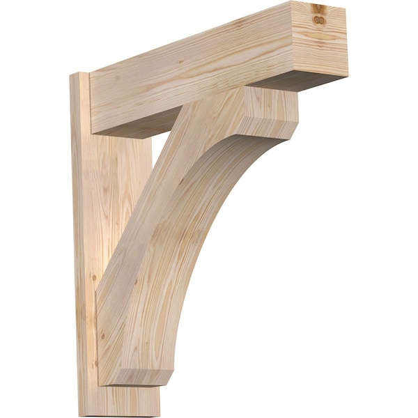 Ekena Millwork Legacy Block Smooth Outlooker, Douglas Fir, 7 1/2"W x 30"D x 30"H OUT08X30X30LEC05SDF - main